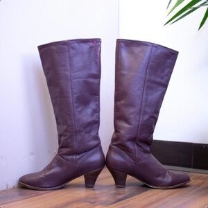 Rare Vintage Maroon Frye Boots